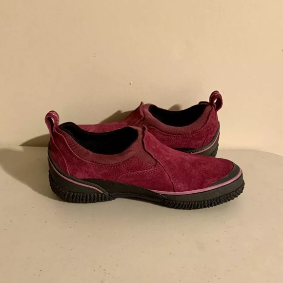 LL Bean comfort suede moc slip on womens walking hiking shoes SZ 7M - Picture 5 of 11